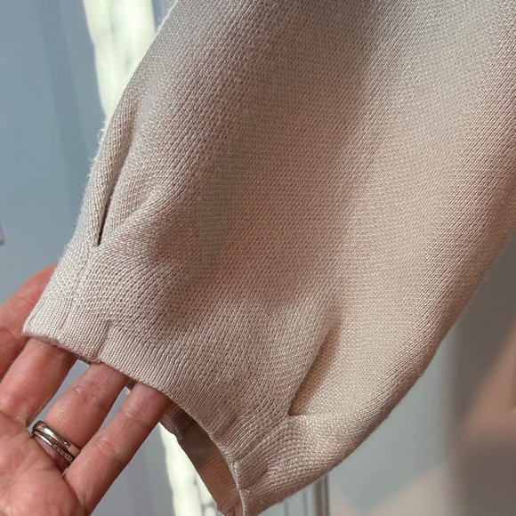 T Tahari Light Tan Women's Cardigan - Picture 2 of 7